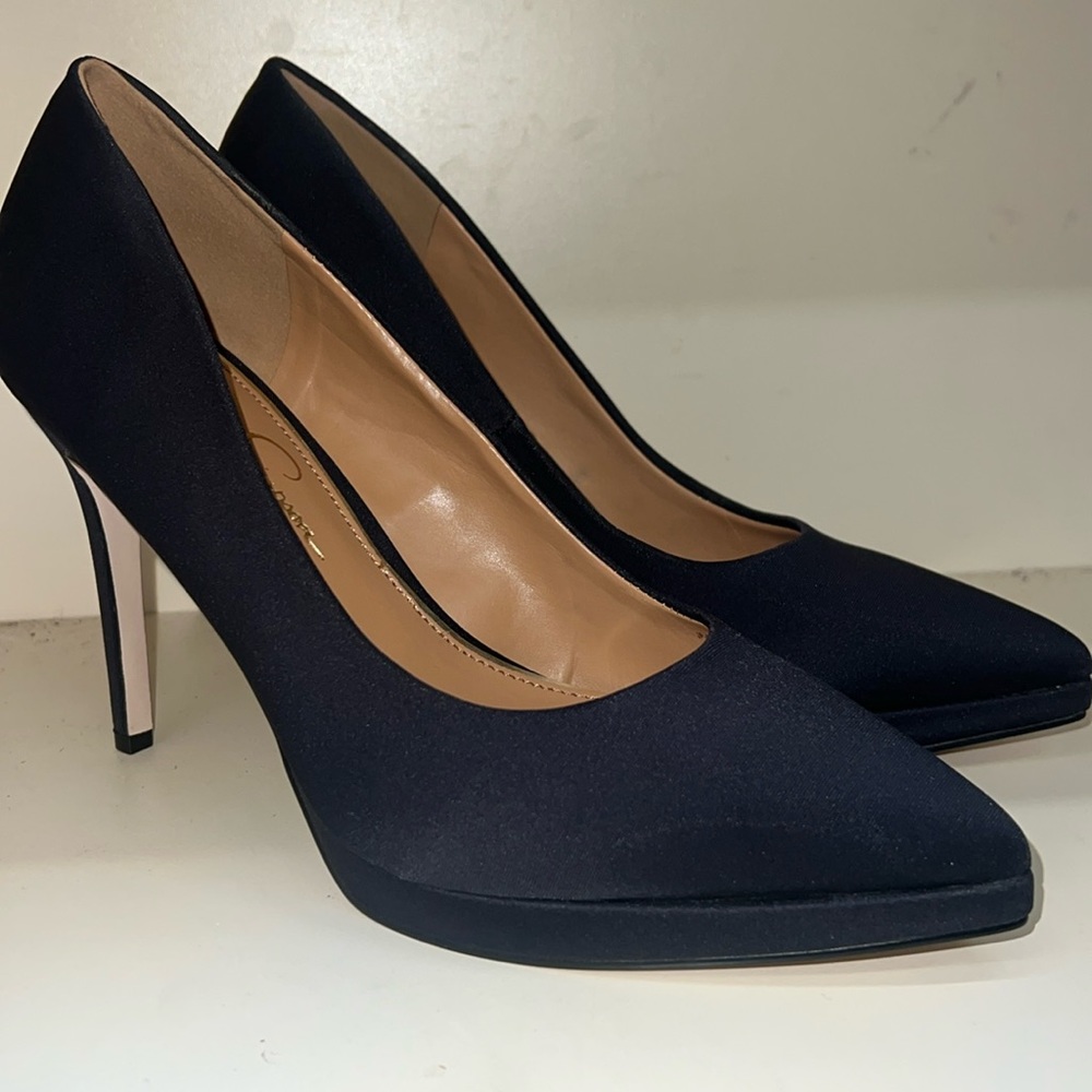 NEW Jessica Simpson Black Heels Sz 9